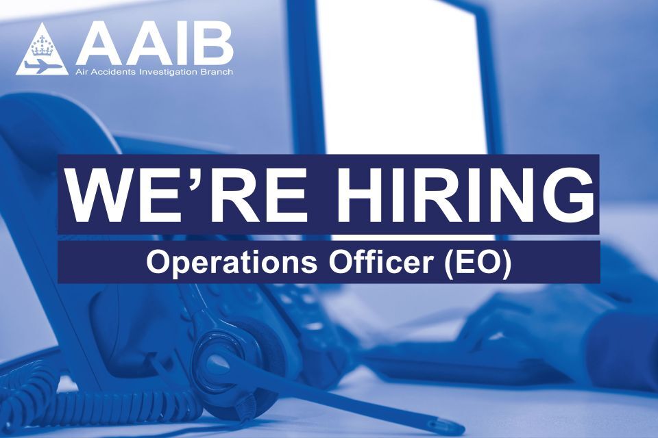 Vacante: Oficial de Operações da AAIB - fecha 25 Março 2026