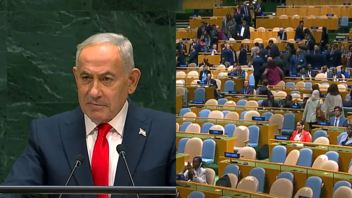Brasil e outros países deixam ONU na fala de Netanyahu, que diz: "Covardes"
