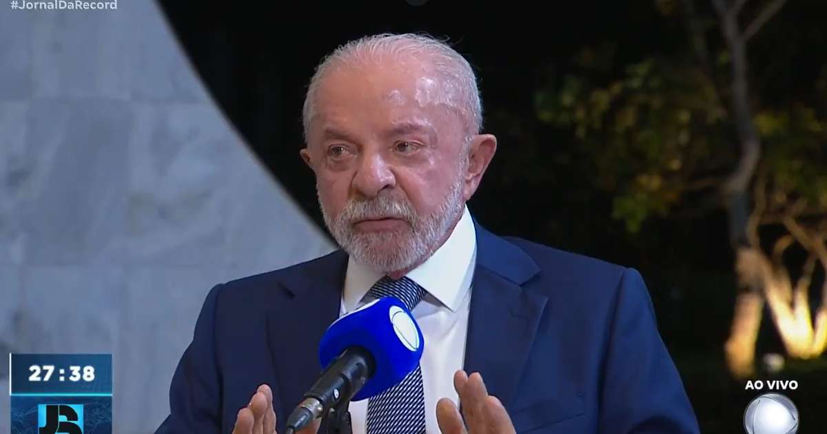 Em sabatina na Record, Lula pede mais ministros do STF investigados e cita mudança no Judiciário: 'Precisamos de reforma profunda'