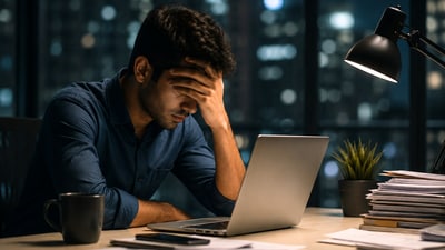 A burnout happens when you notice your performance at work is going down, while you feel you are working harder than ever. (Representative Image)