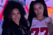 Carla Perez e Amber Marie estão juntas há pouco mais de 1 ano