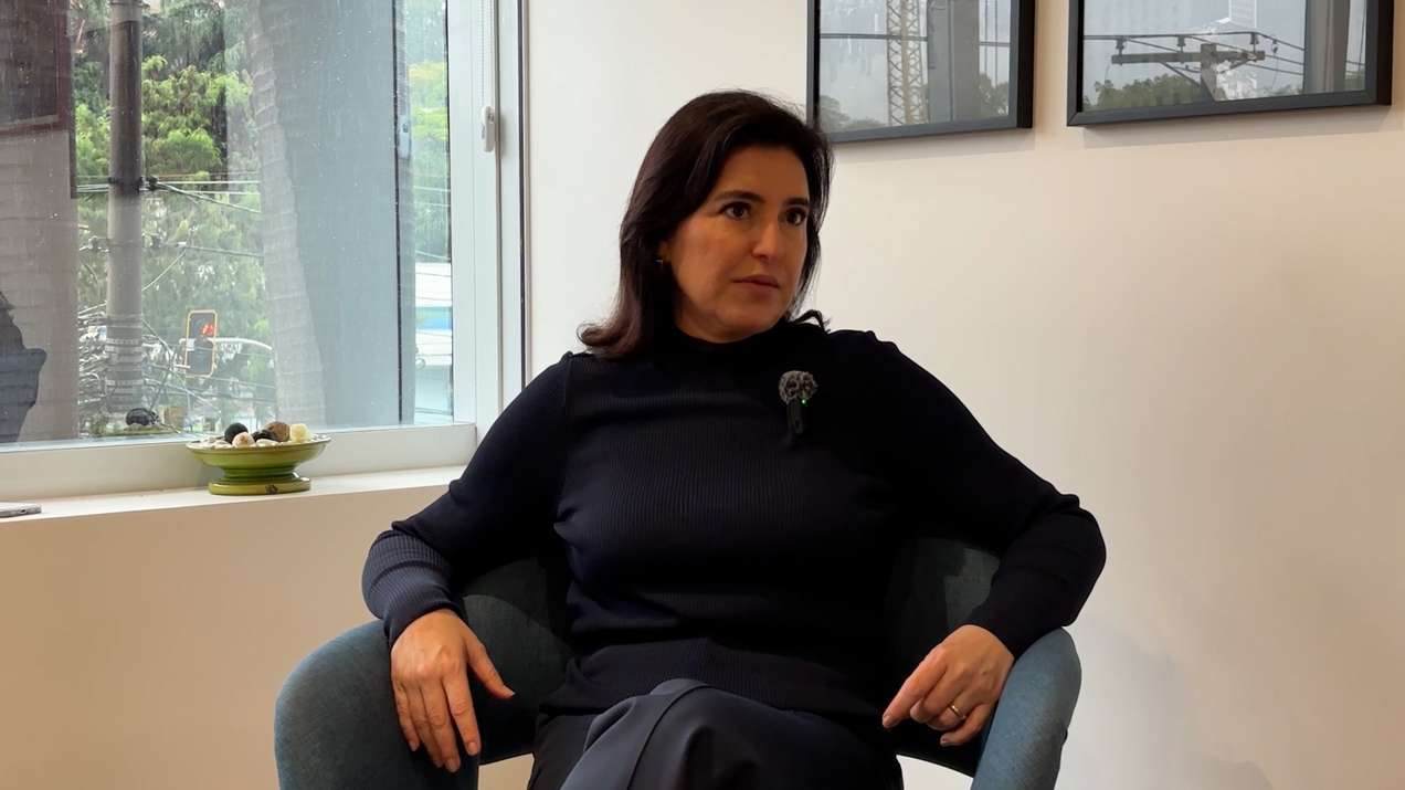 Tebet diz que STF precisa de 'freio urgente', que não 'coloca a mão no fogo' por aliados e defende sustentabilidade no agro