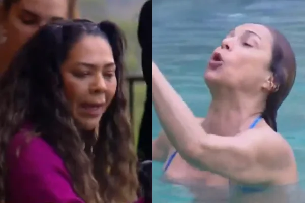 A Fazenda 18: Record avalia expulsão após briga entre Giovanna e Darlin
