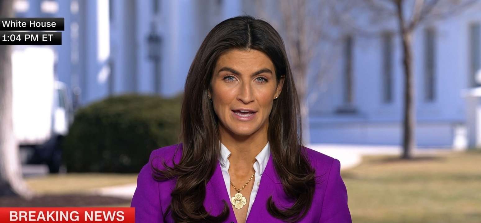 Kaitlan Collins, da CNN, ganhou fama por desagradar ao presidente dos Estados Unidos, Donald Trump
