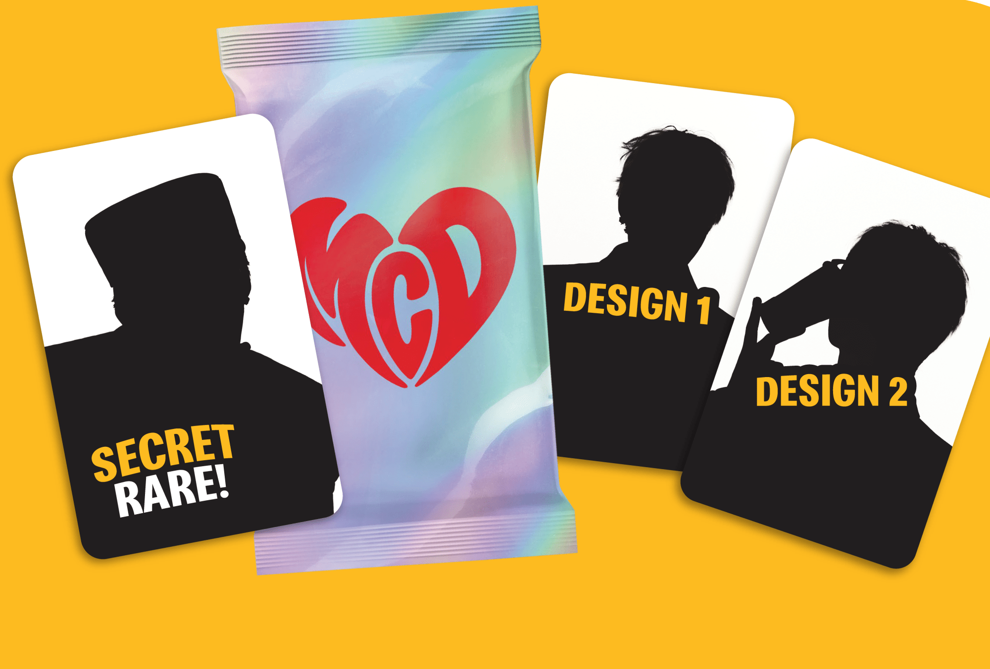 Photocards for the collaboration. (Photo: McDonald's Singapore)