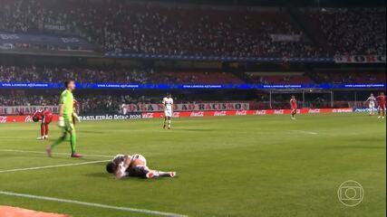 São Paulo vence o Inter com gol de Calleri no início do jogo