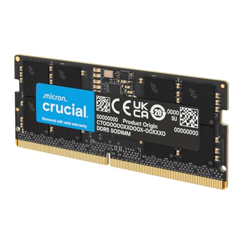 Crucial Memória RAM para Notebook 8GB DDR5 4800MHz