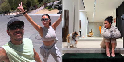 Lewis Hamilton publica novas fotos com Kim Kardashian e reacende o romance entre os dois. Foto: Reprodu&ccedil;&atilde;o/ Redes Sociais