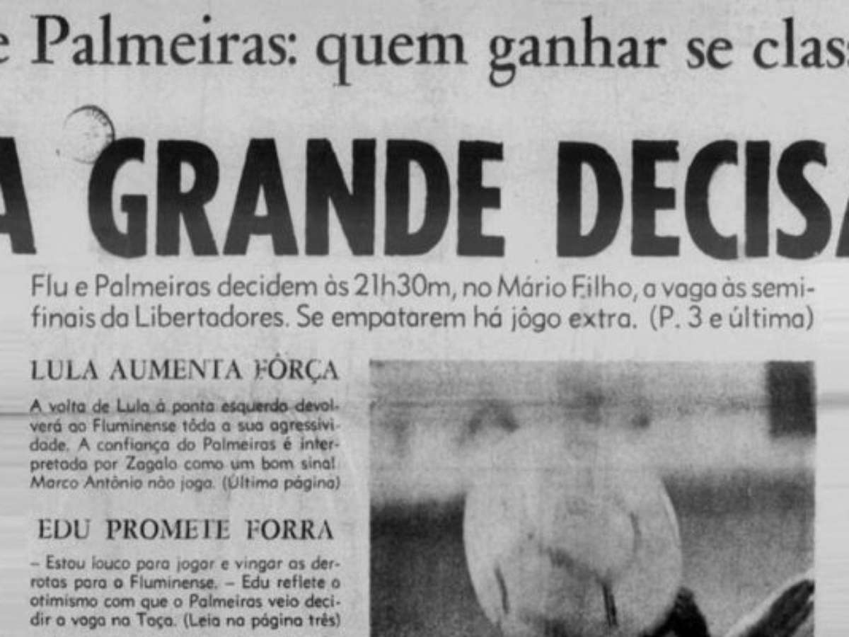 Palmeiras x Fluminense: 55 anos depois, a Libertadores revive o duelo