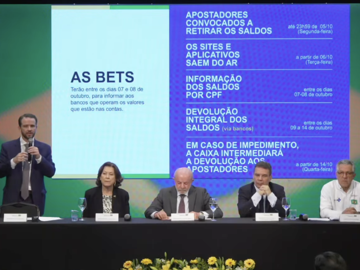 Apostadores serão avisados sobre prazo para devolução de dinheiro das bets