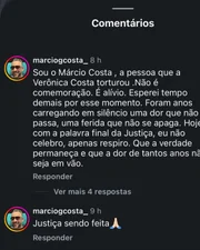 Filha sai em defesa de Verônica Costa após prisão: “Não é uma bandida”
