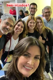 Túlio Gadêlha rebate ataques e posta foto de Fátima com Bonner: "Família"