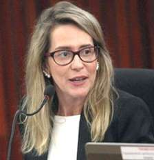 A advogada Maria Claudia Bucchianeri, que atua na campanha do senador Flávio Bolsonaro Foto: TSE/Reprodução / Estadão