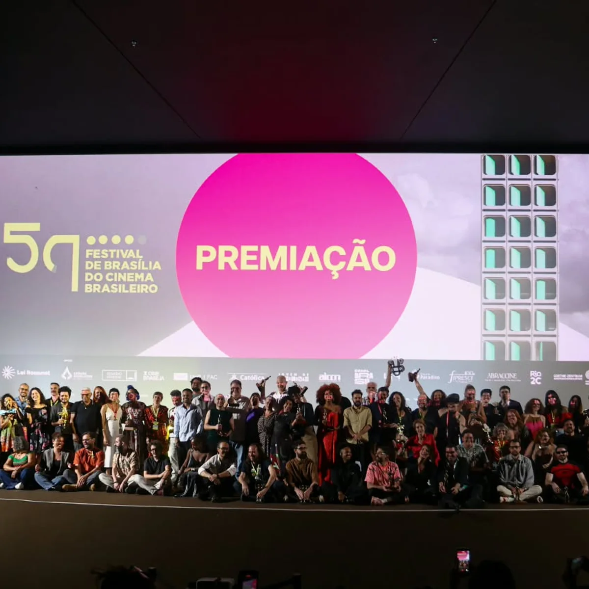 Veja a lista completa de vencedores do 59º Festival de Cinema de Brasília