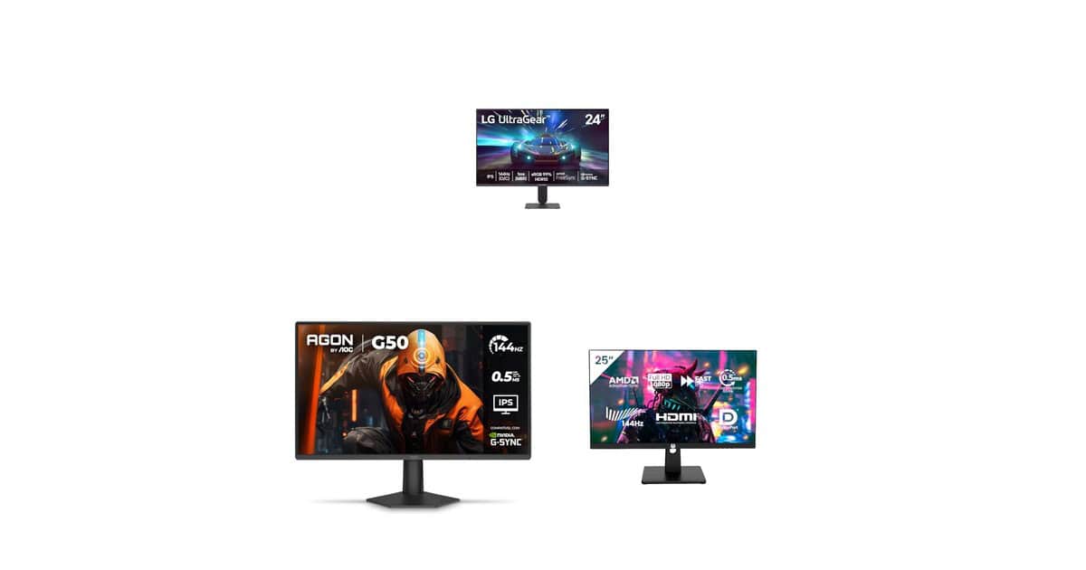 Quer jogar com mais fluidez? Confira uma seleção de monitores gamer em promoção na Amazon