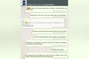 Trechos de conversas no WhatsApp entre envolvidos na máfia do ICMS