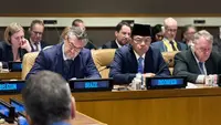 Menlu Sugiono Soroti Perlindungan Nyata Pekerja Kemanusiaan di Zona Konflik