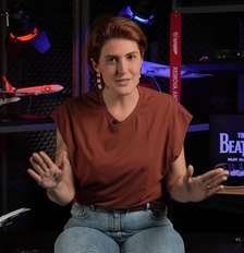 Mila Seidl fez vídeo no canal Aviões e Músicas, do marido Lito Sousa Foto: Reprodução/YouTube