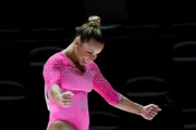 Saraiva terminou a Copa do Mundo de Ginástica com três medalhas