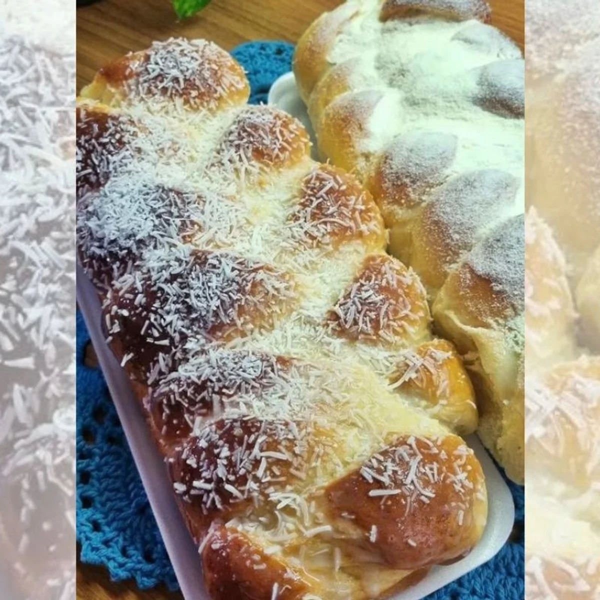 Rosca de coco fácil e econômica garante sabor de padaria em casa