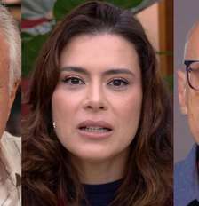Os jornalistas Pedro Bial, Michelle Loreto e Jorge Pontual falaram publicamente a respeito da batalha contra a depressão Foto: Reproduções/Divulgação TV Globo