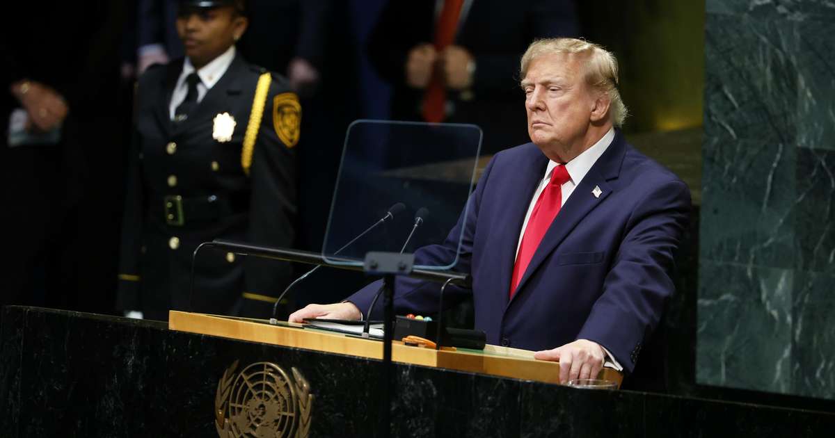 Na ONU, Trump faz discurso de autoexaltação, indica que Cuba é próximo alvo e diz que IA deveria se chamar "Super Inteligência"
