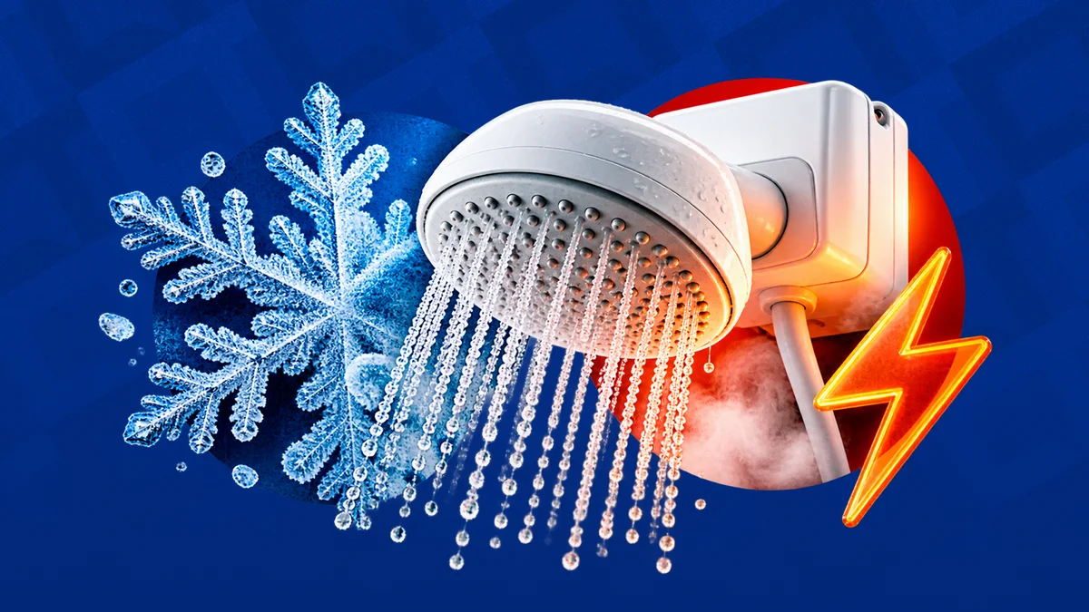 Imagem da matéria: Por que o chuveiro dá mais problema no inverno? Eletricista explica
