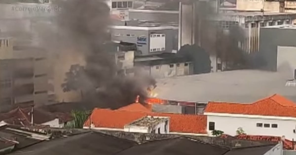 Incêndio no Centro Comercial de Passagem de João Pessoa foi causado por curto-circuito