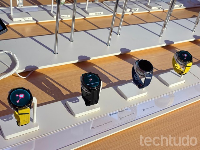 Huawei lança Watch GT 7 e GT 7 Pro no Brasil com até 3 semanas de bateria