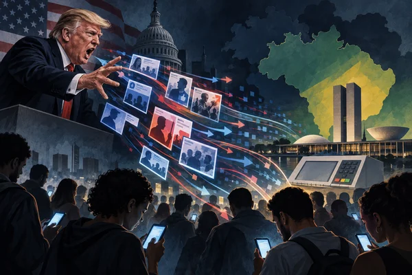 A urna é brasileira. E o feed? A interferência estrangeira nas eleições