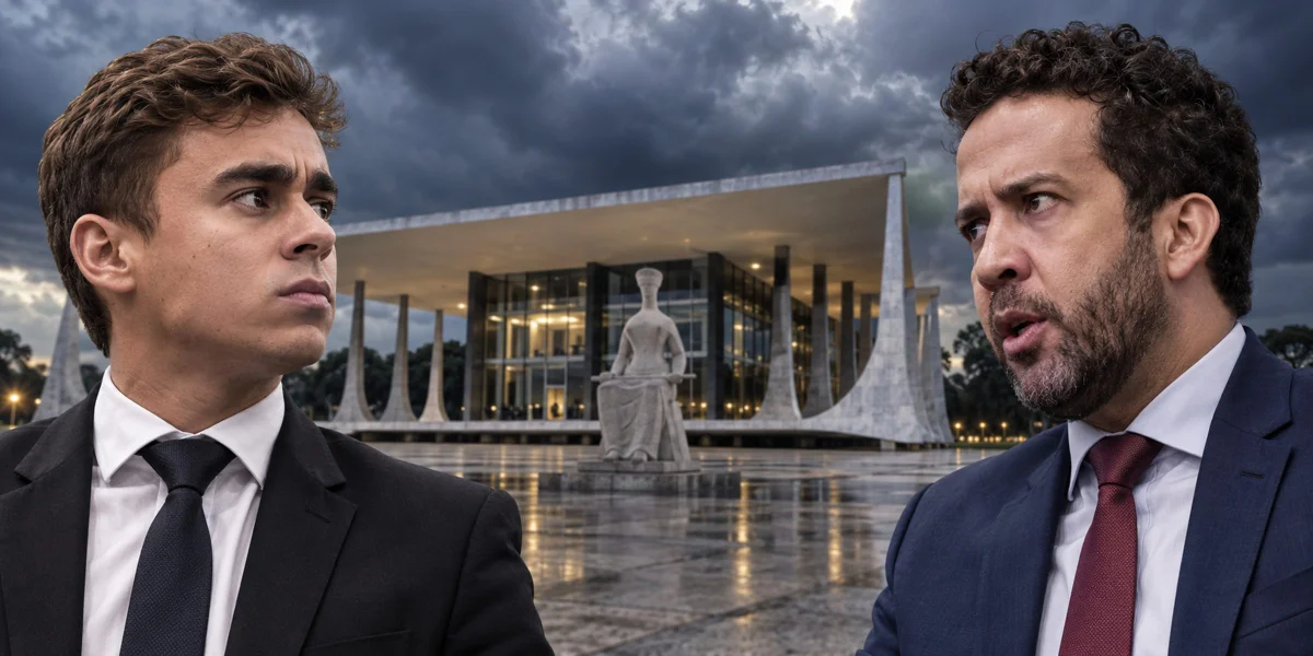 Imagem da matéria: Nikolas x Janones: sessão do STF gera guerra de cortes na política mineira