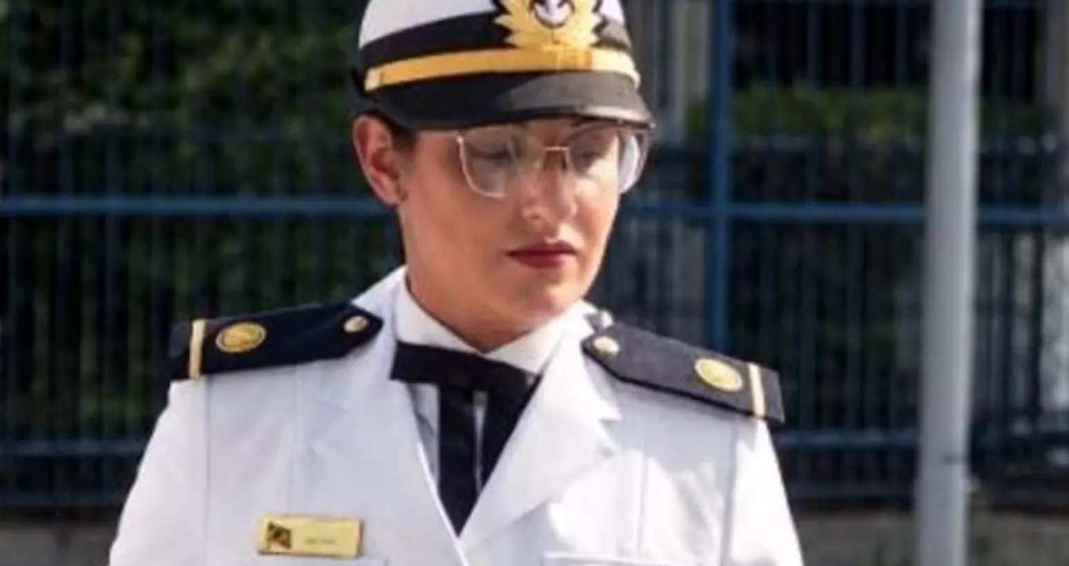 A oficial da Marinha Beatriz Fickert Santoro