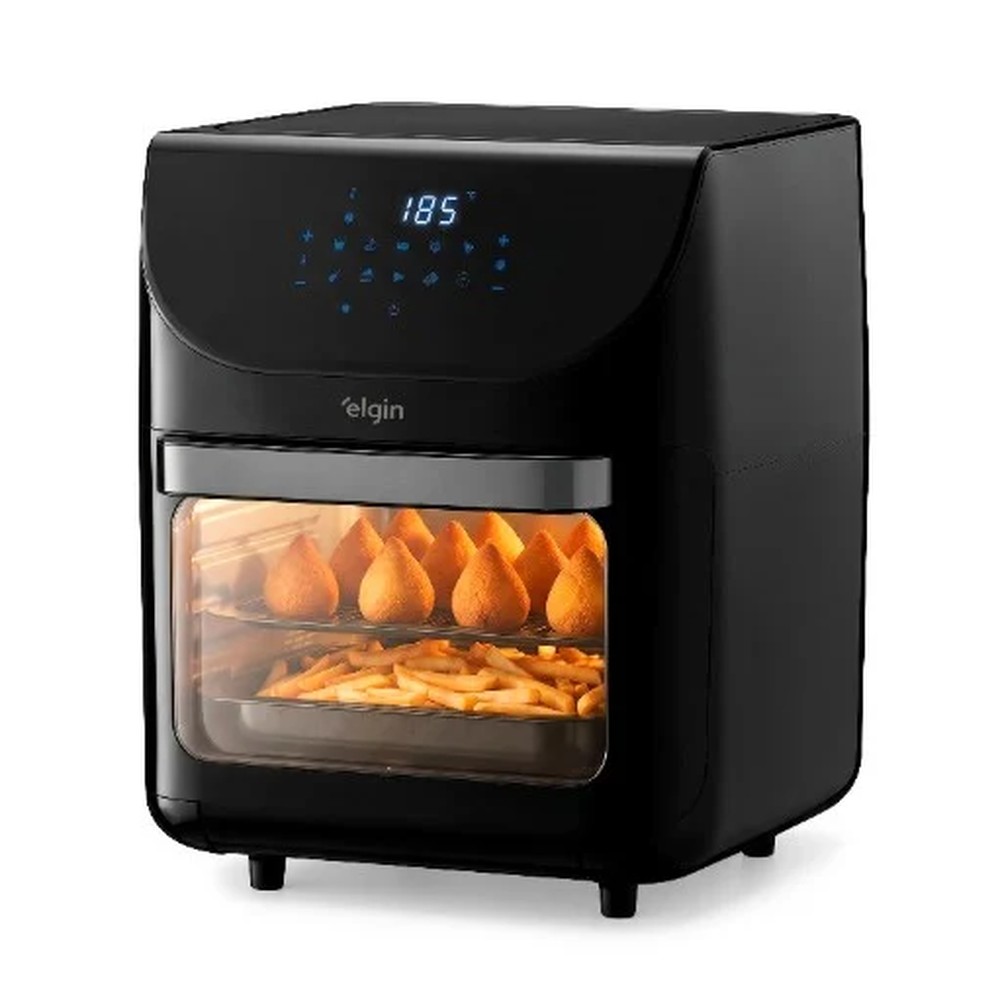 Family Oven Fry II combina quatro funções e capacidade de até 12 litros — Foto: Divulgação/Elgin