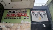 Mural da entrada do memorial