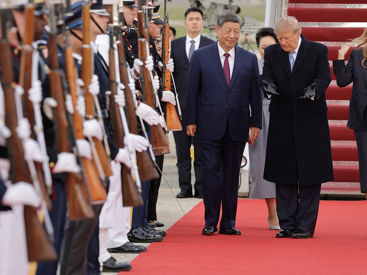 Xi Jinping chega aos EUA: Trump o recebe como se deve