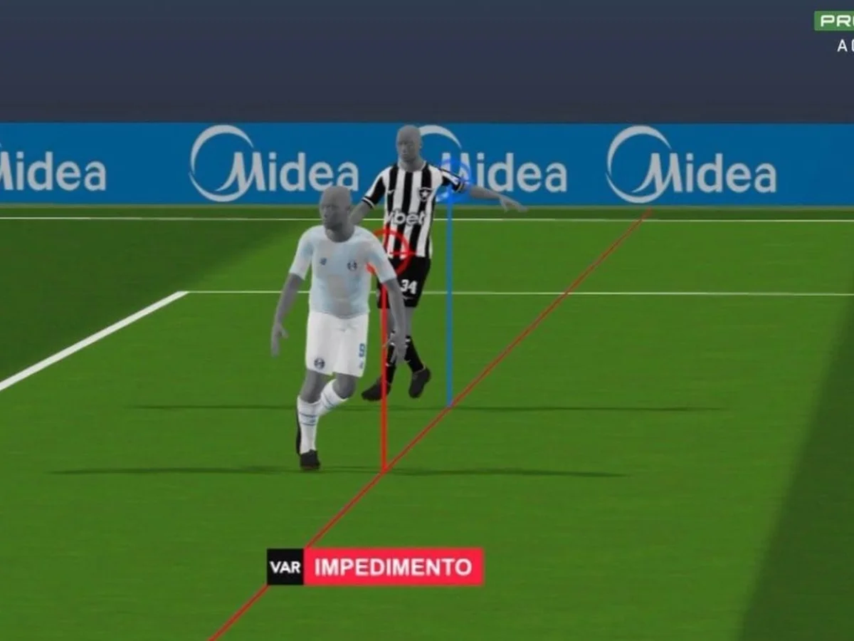 Grêmio critica a anulação do gol de empate na partida contra o Botafogo
