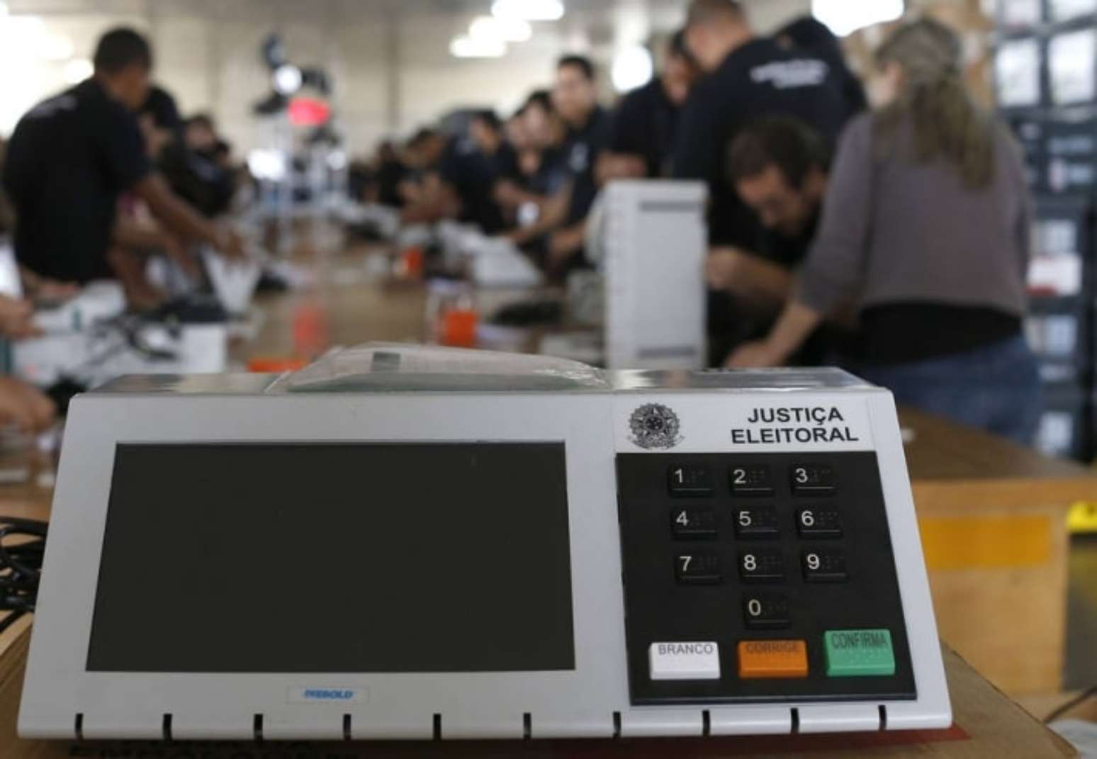 Urna eletr&ocirc;nica