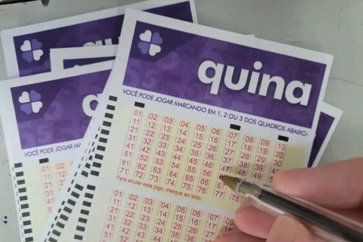 Quina 7125 sorteia prêmio de R$ 7,5 milhões hoje (23/9). Veja resultado