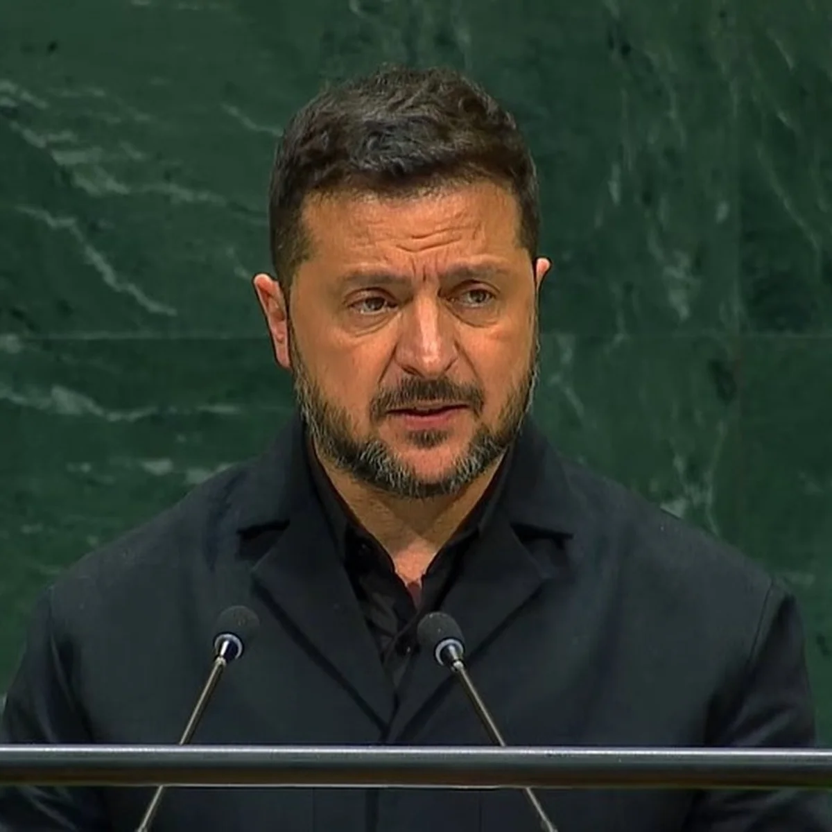 ONU: Zelensky acusa Putin de ser a raiz da guerra e que "deve ser parado"