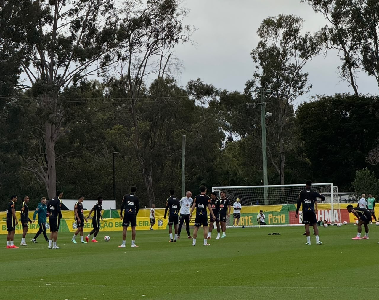 Escalação da Seleção: Ancelotti repete time com sete mudanças e Raphinha como centroavante