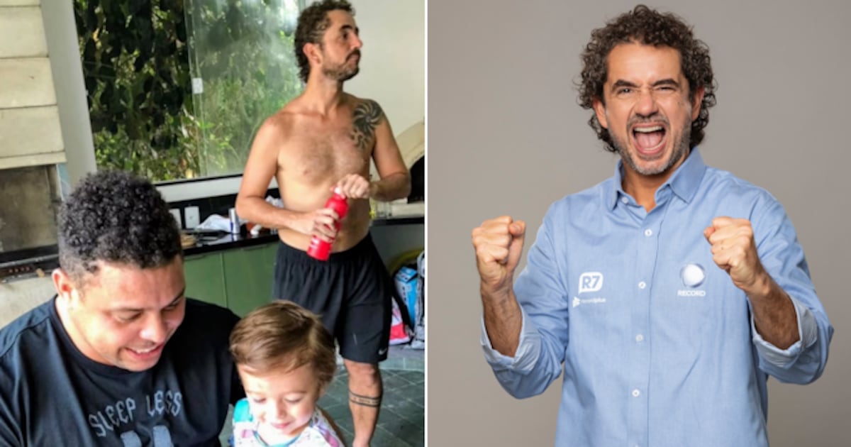 Felipe Andreoli se declara em aniversário de Ronaldo Nazário: ‘É fenomenal conviver com você’