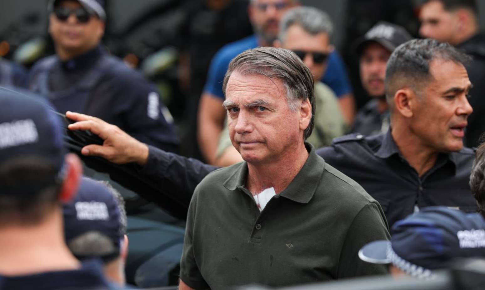Imagem de arquivo do ex-presidente Jair Bolsonaro (PL)