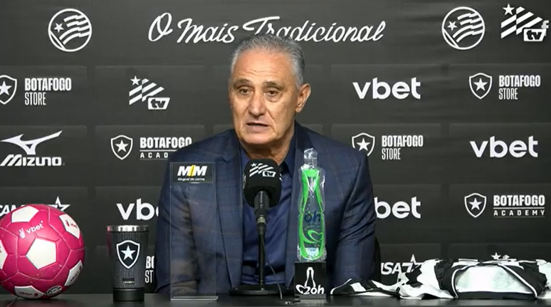 Tite é apresentado no Botafogo e define objetivo para a temporada: 'Permite ambição'