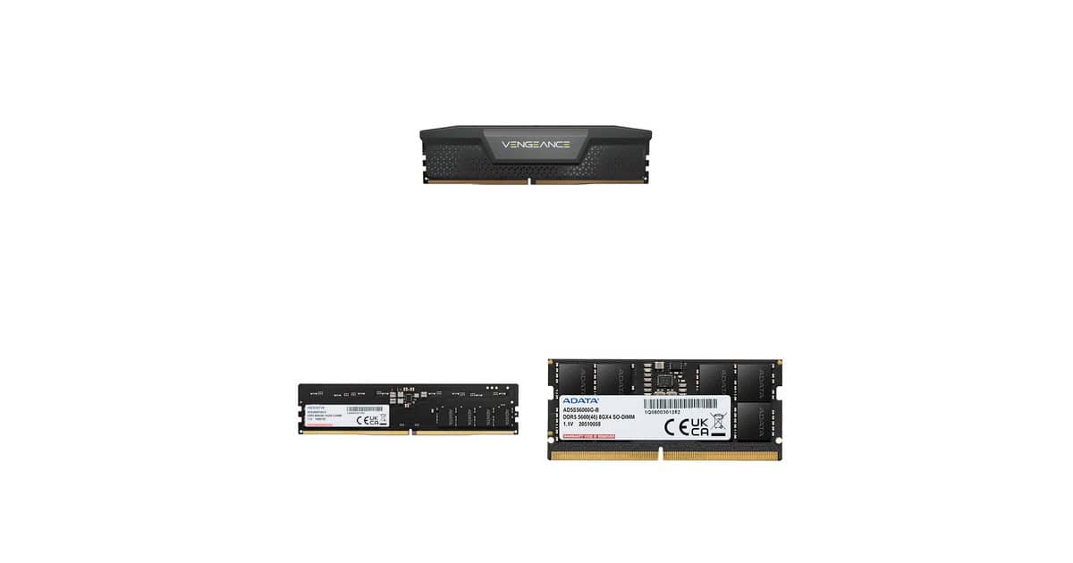 DDR5 em promoção: veja uma seleção de memórias RAM para turbinar seu PC ou notebook