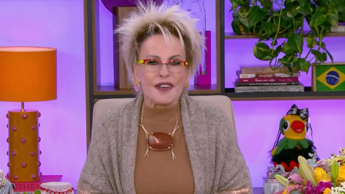 Ana Maria Braga revela lesão no olho e faz alerta
