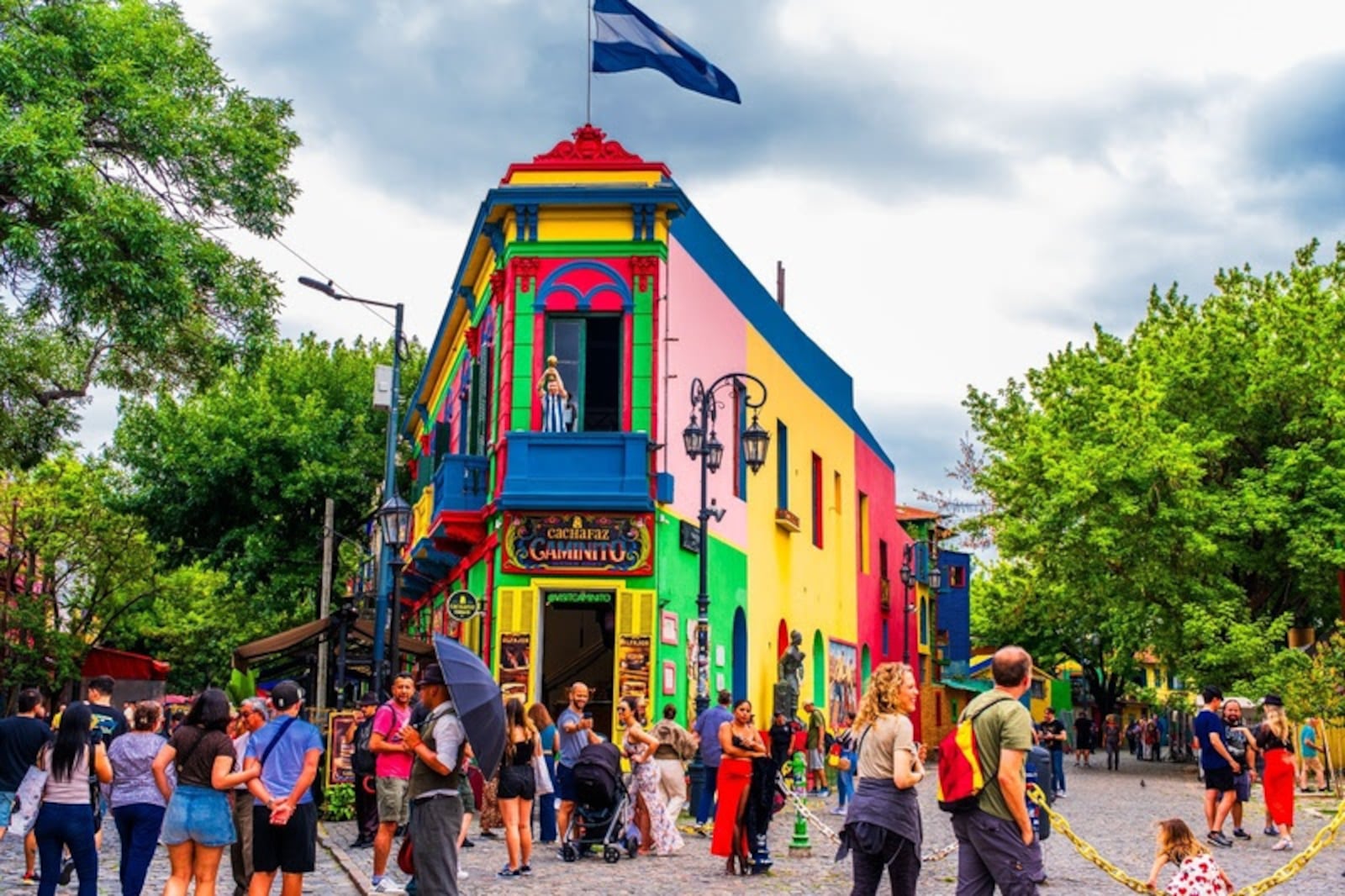 Caminito, no bairro de La Boca, um dos free tours mais reservados por brasileiros Civitatis