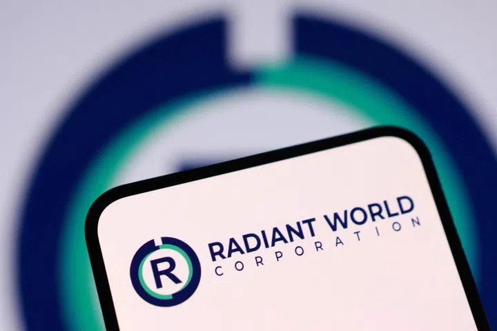 A tabela do Radiant World mostra seis credores com exposição de US$ 1,1 bilhão