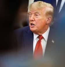 Trump disse estar em uma "fase de tomada de decisão" Foto: ANSA / Ansa - Brasil