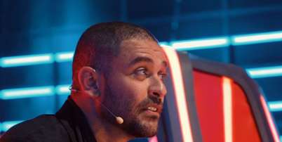 Diogo Nogueira durante temporada do The Voice Foto: Reprodu&ccedil;&atilde;o | SBT e Disney+