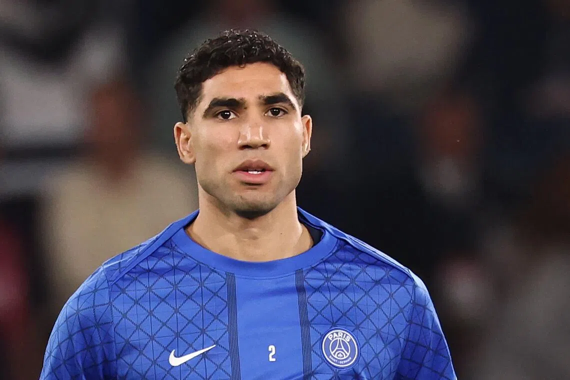 In February 2023, a woman then aged 24 told French police that Hakimi had raped her. Hakimi has repeatedly denied the accusation.